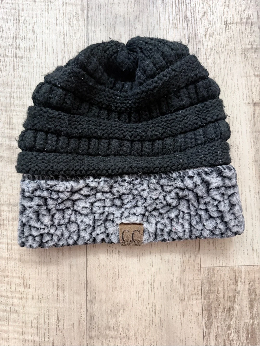 CC Cozy Knit Beanie - Pink, Red, Black, Olive, Cream, Brown